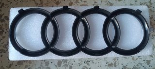 Emblema Audi Negro Brillo 273mm