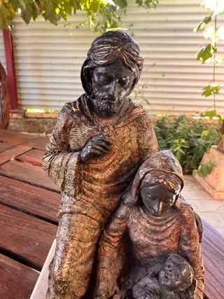 Figura Bronce Nacimiento L.M. La Fuente