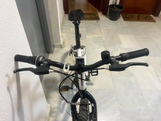 Bicicleta MTB Rockrider Blanca