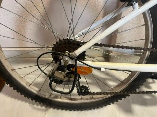 Bicicleta MTB Rockrider Blanca