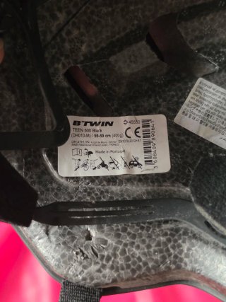Casco Btwin Talla M (55-59 cm)