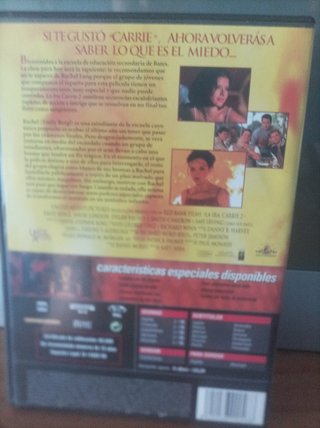 DVD Carrie y Carrie 2: La Ira