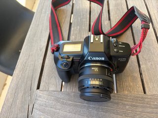 Canon EOS 650 Cámara Analógica + Objetivos