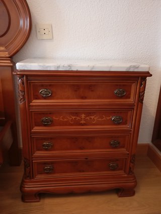 Dormitorio completo madera