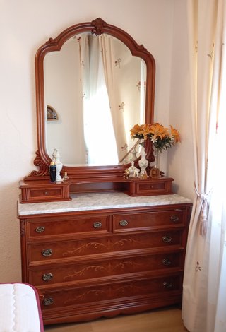 Dormitorio completo madera