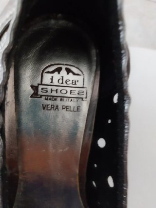 Scarpe Idea Shoes donna pelle argento
