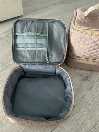 Confezione da 2 borse da toilette ad alta capacità