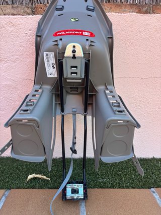 Silla portaniños para bicicleta