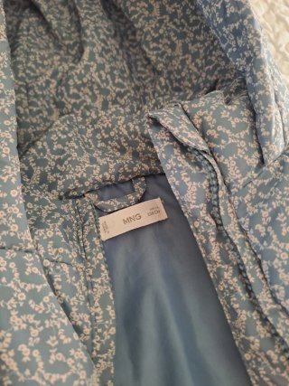 Chaquetón Mango floral 7-8 años