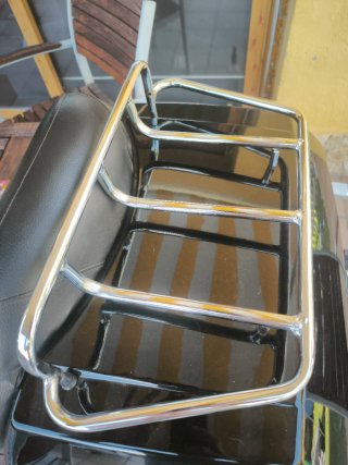 Baúl para moto touring negro