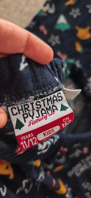 Pijama infantil Navidad 11-12 años