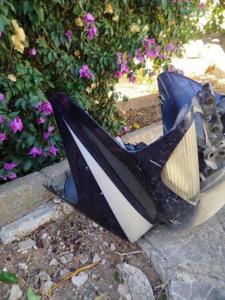 Honda Silver Wing  frontal y cubre rueda,quilla de