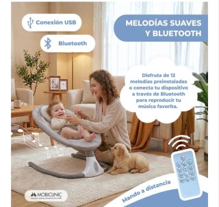 Hamaca mecedora bebé Mobiclinic