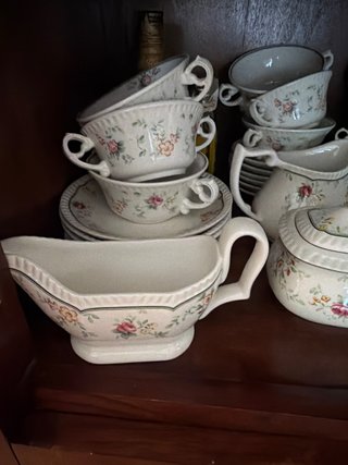 Juego Consomé San Claudio Porcelana