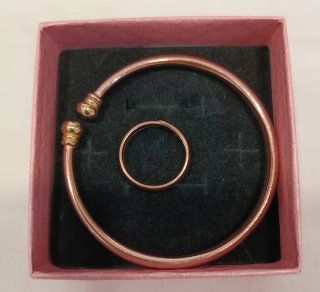 Pulsera ajustable de Cobre varios diseños