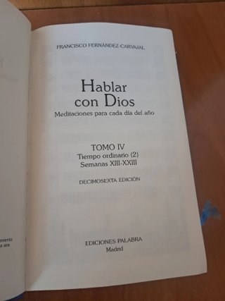 Hablar con DIOS.MEDITACIONES PARA CADA DIA DEL AÑO