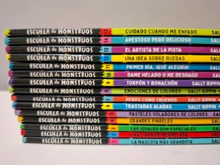 Libros Escuela de Monstruos