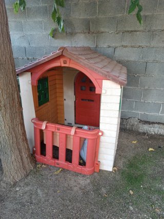 Regalo Casita de jardín infantil de plástico