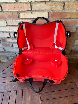 Maleta correpasillos infantil Trunki mariquita