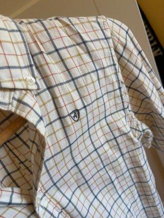 Camisa de cuadros Álvaro Moreno Kids