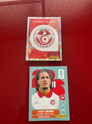 Cromo Mundial 2026 Túnez Hannibal Mejbri