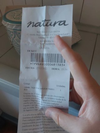 Taza con infusor Marroquí - Natura