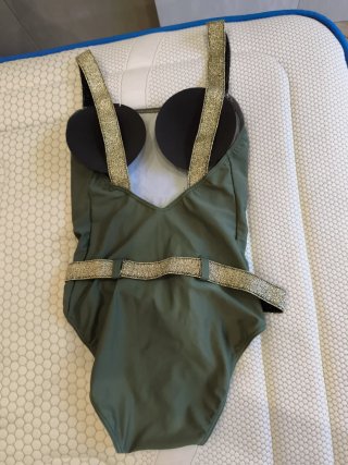 Bañador mujer talla M con cinturón