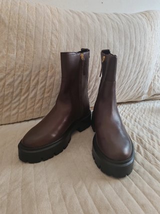 Botines Massimo Dutti Cuero Talla 40
