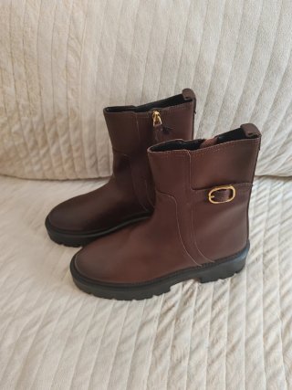 Botines Massimo Dutti Cuero Talla 40