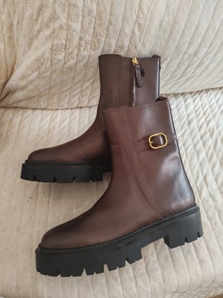 Botines Massimo Dutti Cuero Talla 40