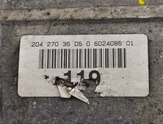 Caja cambios mercedes-benz 31158 722996 c berlina
