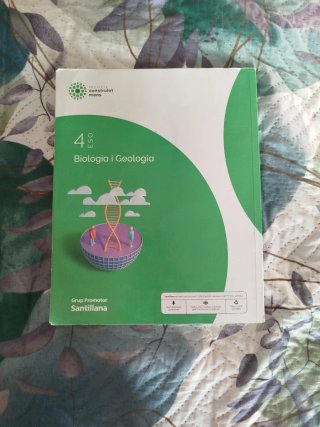 Libro de biología y geología 4 ESO