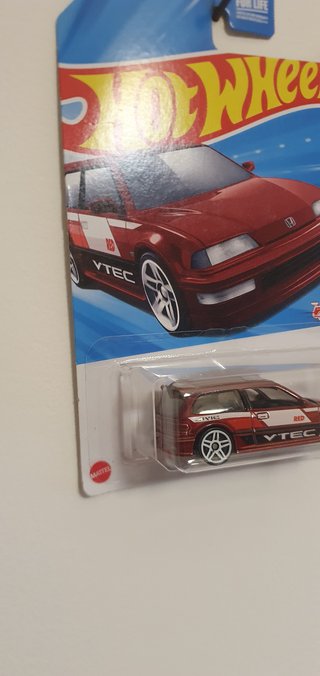Hot Wheels '90 Honda Civic EF - Edição Vermelha