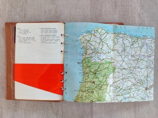 Agenda Vintage Piel Marrón Años 60-70