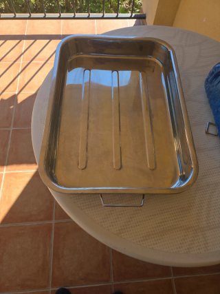 Bandeja Horno Acero Inoxidable