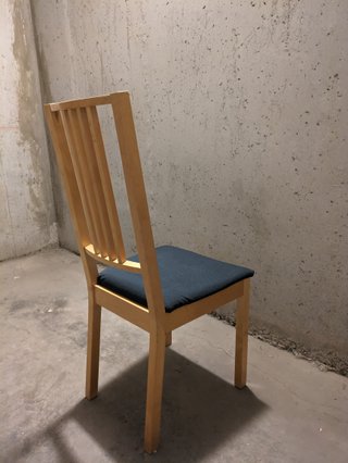 6 Sillas de Madera