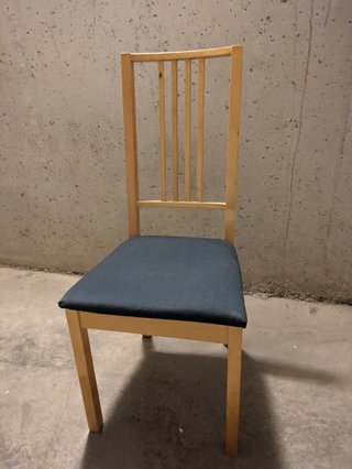 6 Sillas de Madera