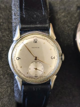 Revue Orologio Uomo Carica Manuale Anni '50