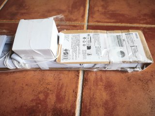 Estor blanco Veneciana Brega PVC Gris 80x155