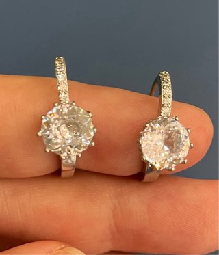 Pendientes Plata 925 Circonita