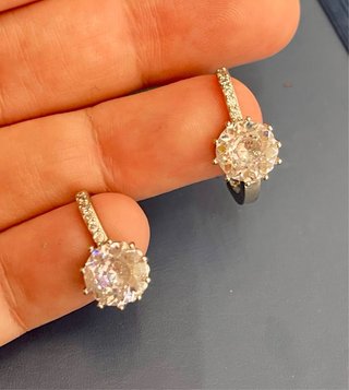 Pendientes Plata 925 Circonita