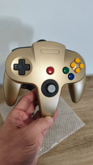 Controller Nintendo 64 Oro Gold Edizione Speciale