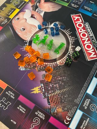 Monopoly Voice Banking Juego de Mesa (perfecto)
