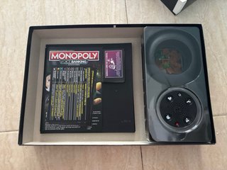 Monopoly Voice Banking Juego de Mesa (perfecto)