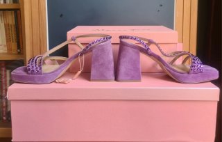 Sandalias ante Violeta Alma en Pena  T38 (NUEVAS)