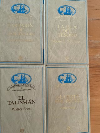 Libros de la colección biblioteca mundial 1€ cada