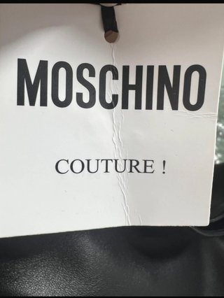 Borsa Moschino Nera Nuova