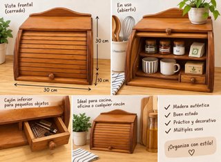 Secreter Escritorio Vintage Madera
