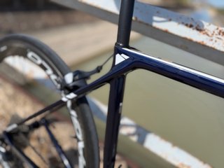 Bicicleta de carretera Canyon Azul