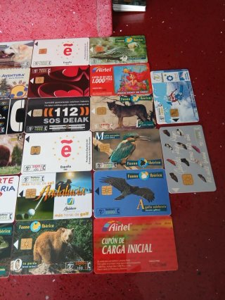 50 Schede Telefoniche Spagna Cabitel